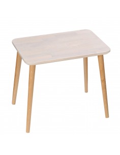 Rechteckiger Tisch aus massiver Eiche - 1