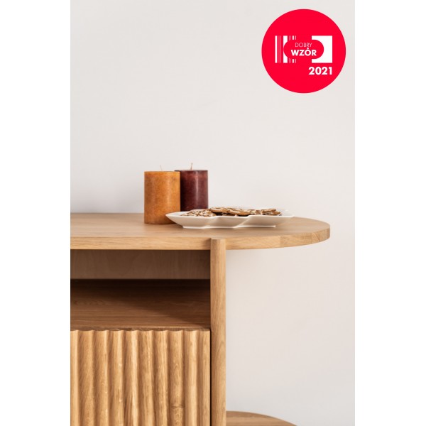 TV cabinet with fluted fronts, BÓN - 4