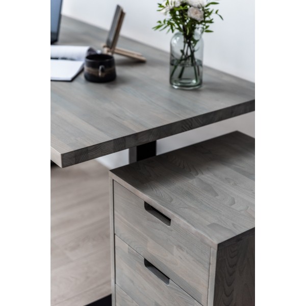 Kontenerek, szafka na kółkach Alva, buk - ALVA | Moonwood, Kontenerek, szafka na kółkach Alva, buk Domowe biuro - ALVKT01-216 