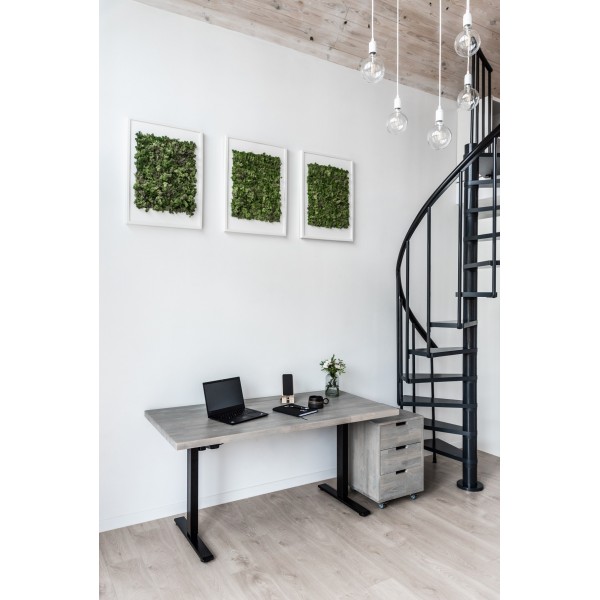 Kontenerek, szafka na kółkach Alva, buk - ALVA | Moonwood, Kontenerek, szafka na kółkach Alva, buk Domowe biuro - ALVKT01-216 