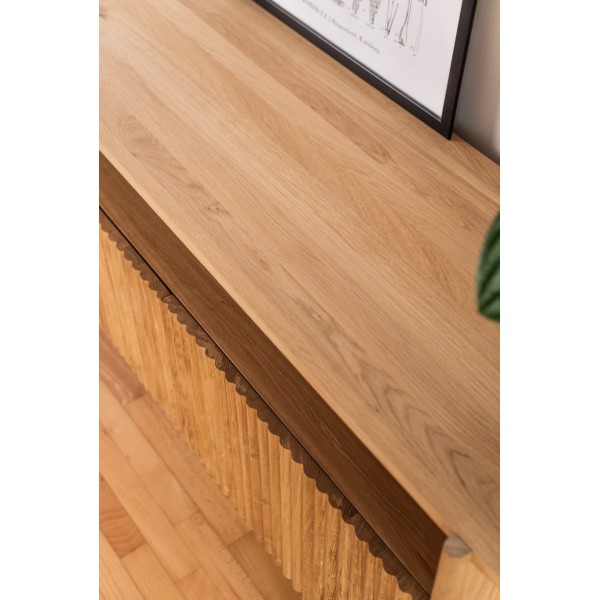 TV cabinet with fluted fronts, BÓN - 6