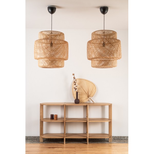 Regał na książki - kolekcja BÓN | Moonwood, Regał na książki drewniany BÓN 154 cm BÓN Collection - BONRE01-107 