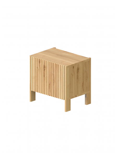 Nachttisch aus Eiche, schlicht BÓN - 5