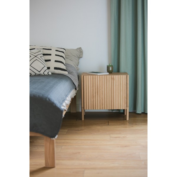 Nachttisch aus Eiche, schlicht BÓN - 6