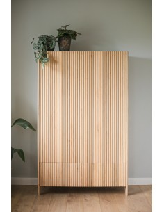 Kleiderschrank aus Eiche BÓN - 1 2