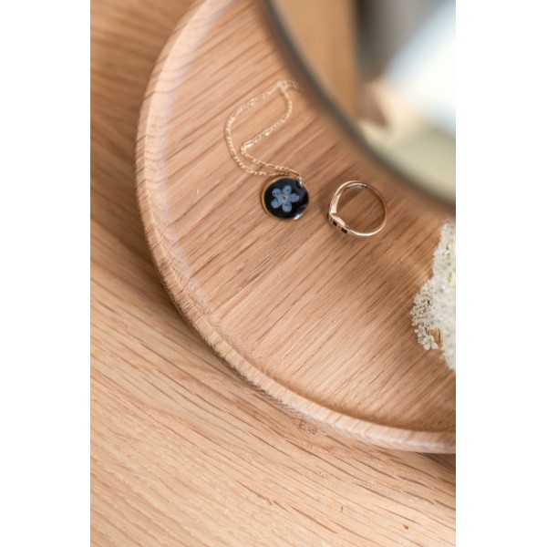 Wooden mirror with a stand BÓN - 6