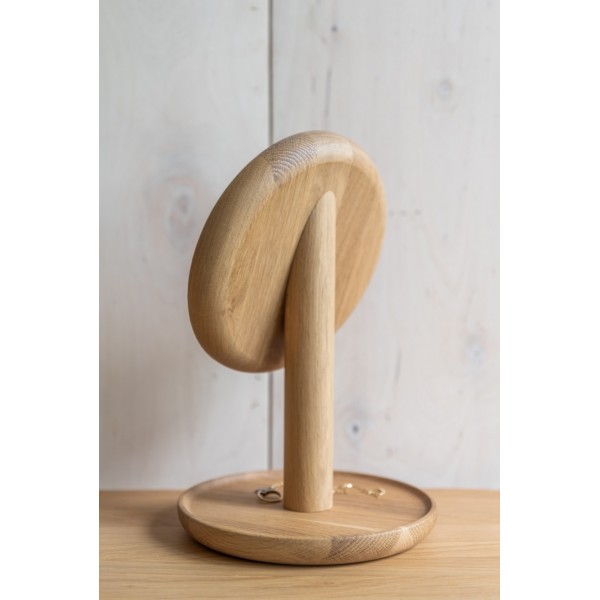 Wooden mirror with a stand BÓN - 3