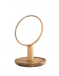 Wooden mirror with a stand BÓN - 1