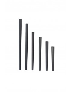 Nóżka meblowa bukowa, grafitowa, różne wysokości 31-72 cm | Moonwood, Nóżka meblowa bukowa, grafitowa, różne wysokości 31-72 cm 