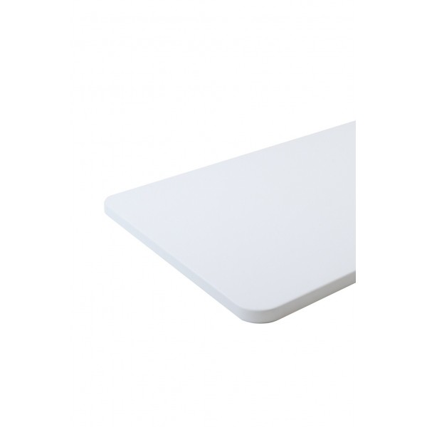 Blat prostokątny ze sklejki, biały, 60x100 cm - 3