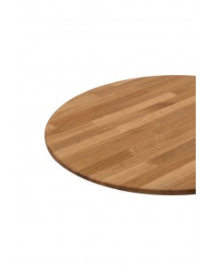 Blat okrągły dębowy, olejowany, średnica 70 cm | Moonwood, Blat okrągły dębowy, olejowany, średnica 70 cm Blaty -   2