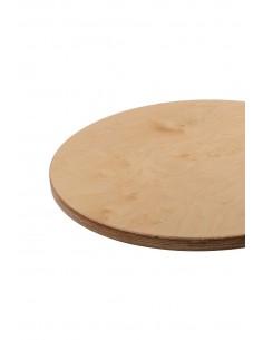 Blat okrągły ze sklejki, średnica 60 cm - 1 2