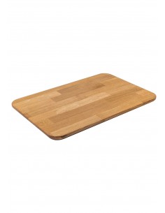 Blat kwadratowy dębowy, olejowany, 40x60 cm - 1