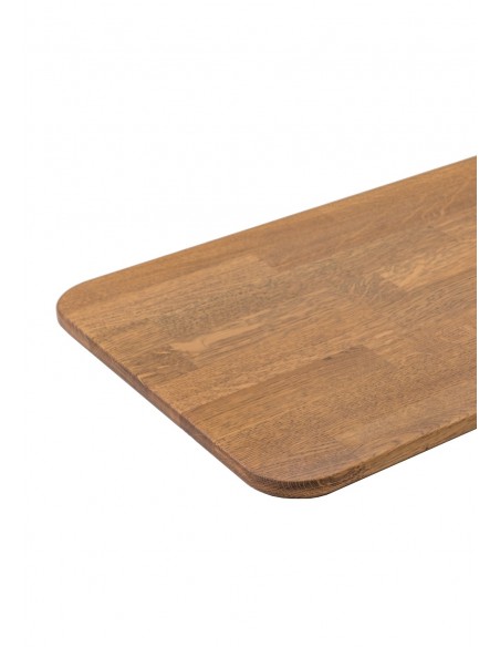 Blat kwadratowy dębowy, olejowany, 40x60 cm - 4