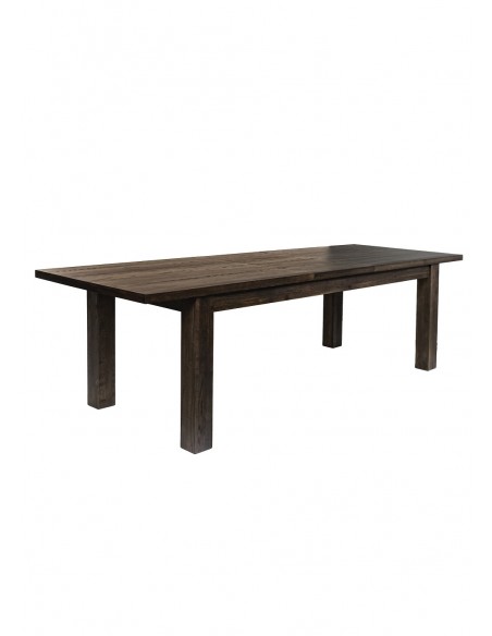 Stół dębowy rozkładany, 200-250 cm, ciemny brąz - CLASSIC | Moonwood, Stół dębowy rozkładany, 200-250 cm, ciemny brąz, CLASSIC S