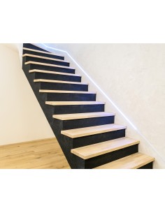 , Stopnie dębowe lite Schody -   2