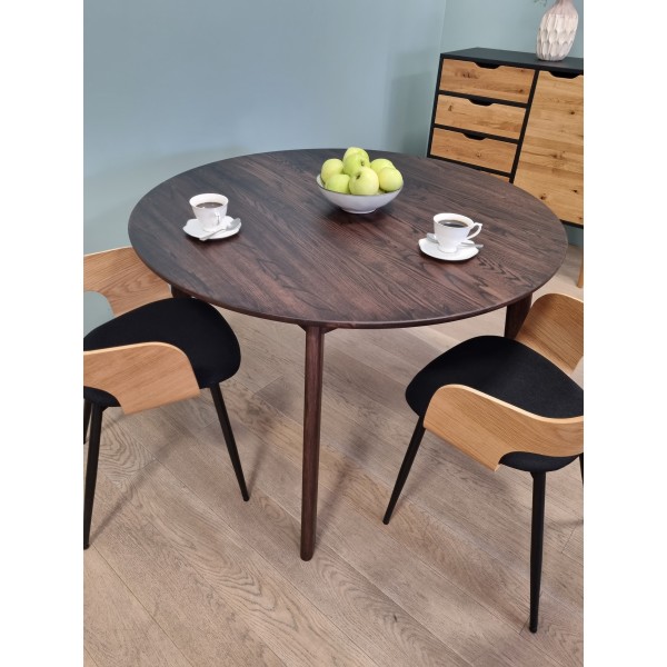 , Stół dębowy, okrągły do jadalni Strona główna - ST120-20-222 