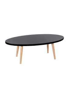 Oval plywood bench - 1 2