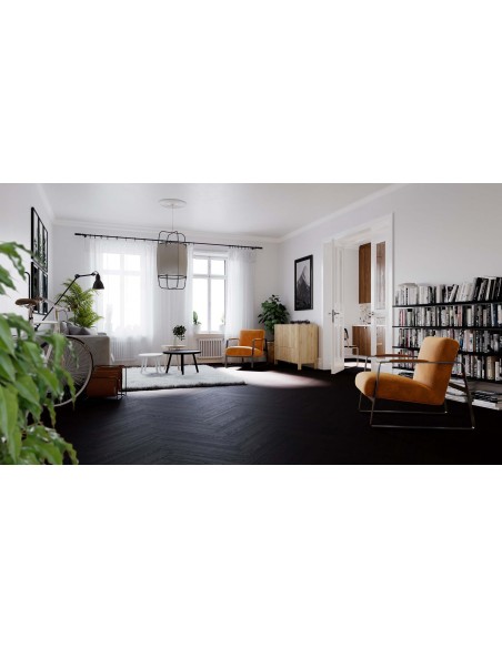 Podłoga dębowa lakierowana YVES, 15x140x700-2000 mm - 1