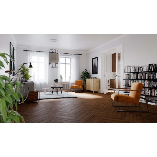 Podłoga dębowa olejowana LYRICS, 15x140x700-2000 mm - 2