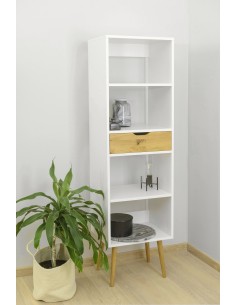 Scandinavian-style bookcase BOX - 1 2