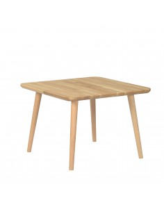 Solid oak square table - 46 2