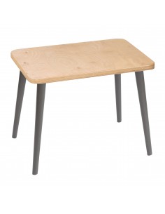 Rechteckiger Tisch aus Sperrholz - 16