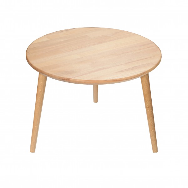 Round table made of solid beech - 8